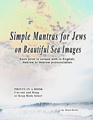 Book cover for Simple Mantras for Jews on Beautiful Sea Images