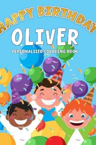 Cover of Oliver's Birthday Coloring Book