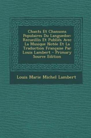 Cover of Chants Et Chansons Populaires Du Languedoc