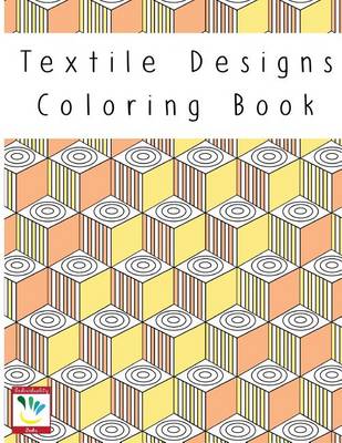 Book cover for Textile Designs Coloring Book