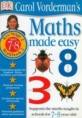 Book cover for Maths Made Easy:  Age 7-8 Book 2