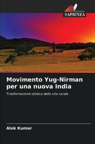 Cover of Movimento Yug-Nirman per una nuova India