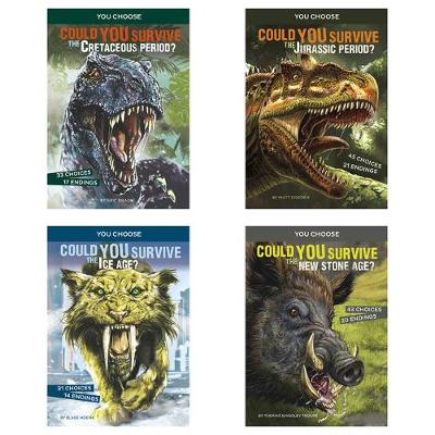 Book cover for You Choose: Prehistoric Survival
