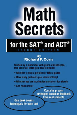 Book cover for Math Secrets for the SAT and ACT