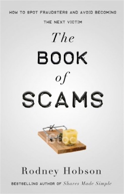 Book cover for The Book of Scams