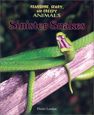 Book cover for Sinister Snakes