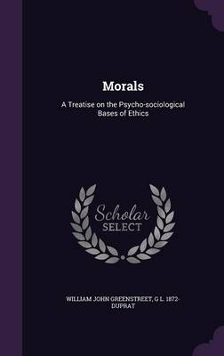 Book cover for Morals