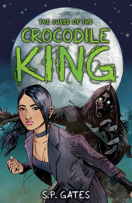 Book cover for The Curse of the Crocodile King