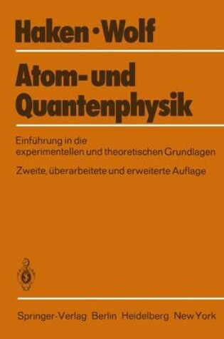Cover of Atom- und Quantenphysik