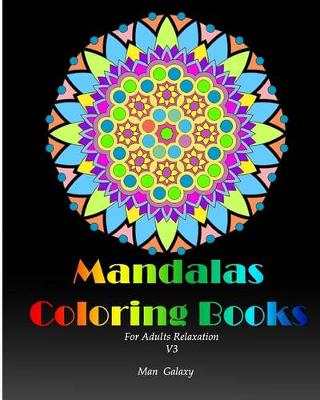 Book cover for Mandalas Coloring Books Adults Relaxation V.3