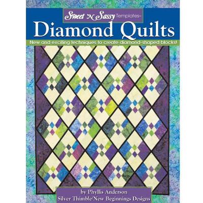 Book cover for Sweet 'N Sassy Templates® Diamond Quilts