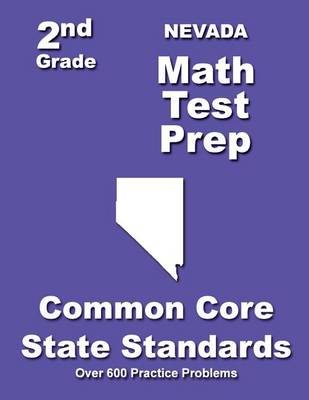 Book cover for Nevada 2nd Grade Math Test Prep