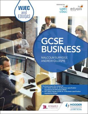 Book cover for WJEC and Eduqas GCSE Business