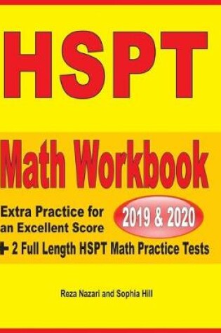 Cover of HSPT Math Workbook 2019 & 2020