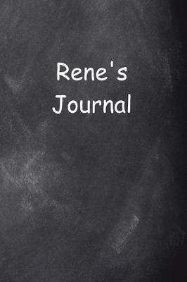 Cover of Rene Personalized Name Journal Custom Name Gift Idea Rene