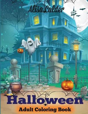 Book cover for Halloween Coloring Book