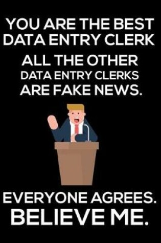 Cover of You Are The Best Data Entry Clerk All The Other Data Entry Clerks Are Fake News. Everyone Agrees. Believe Me.