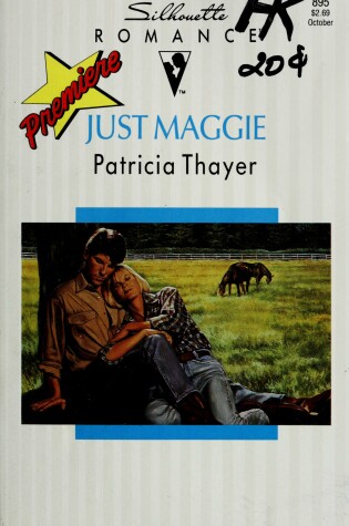 Cover of Silhouette Romance #895 Just Maggie