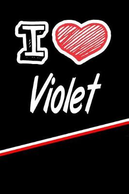 Book cover for I Love Violet