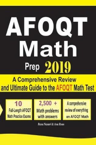 Cover of AFOQT Math Prep 2019