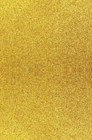 Cover of Gold Glitter Journal