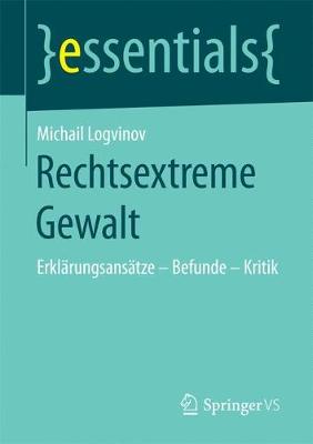 Book cover for Rechtsextreme Gewalt