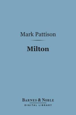 Book cover for Milton (Barnes & Noble Digital Library)