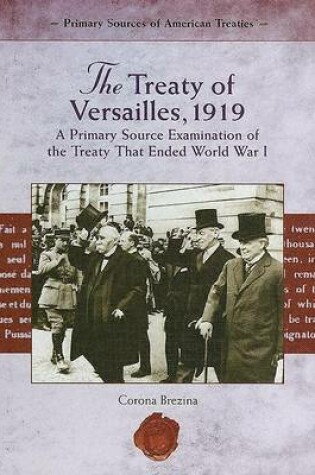 Cover of The Treaty of Versailles, 1919