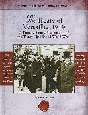 Book cover for The Treaty of Versailles, 1919