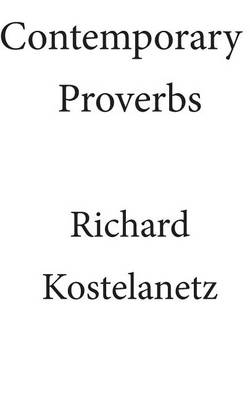 Book cover for Contemporary Proverbs