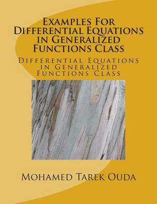 Book cover for Examples For Differential Equations in Generalized Functions Class