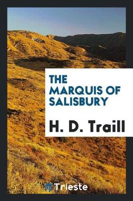 Book cover for The Marquis of Salisbury