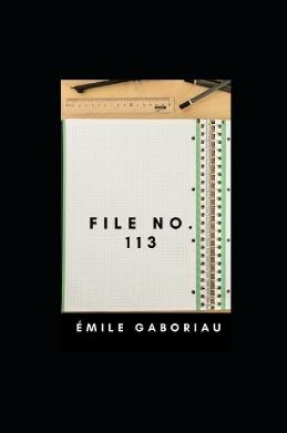 Cover of File No. 113 illustrated