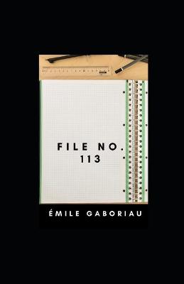 Book cover for File No. 113 illustrated