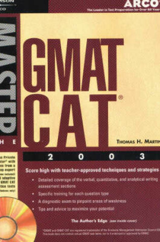 Cover of Master the GMAT CAT