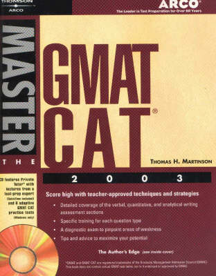 Book cover for Master the GMAT CAT