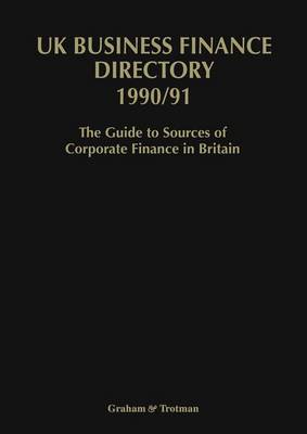 Book cover for UK Business Finance Directory 1990/91