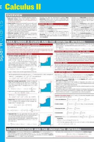 Cover of Calculus II SparkCharts