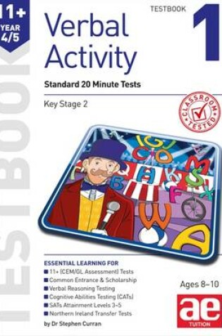 Cover of 11+ Verbal Activity Year 4/5