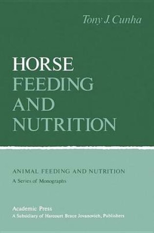 Cover of Horse Feeding and Nutrition