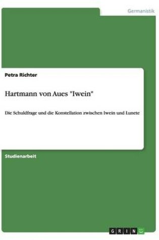 Cover of Hartmann von Aues Iwein