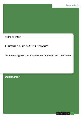 Book cover for Hartmann von Aues Iwein