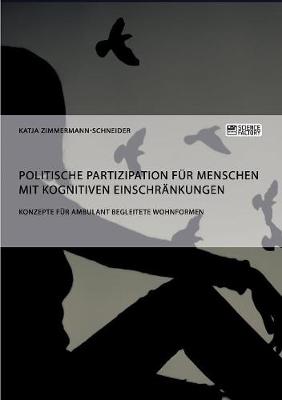 Cover of Politische Partizipation fur Menschen mit kognitiven Einschrankungen