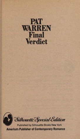 Book cover for Final Verdict