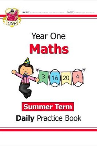 Cover of KS1 Maths Year 1 Daily Practice Book: Summer Term