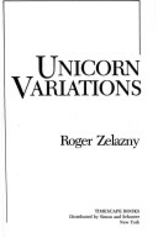 Cover of Unicorn Variations