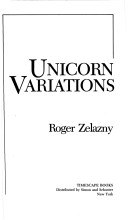 Book cover for Unicorn Variations