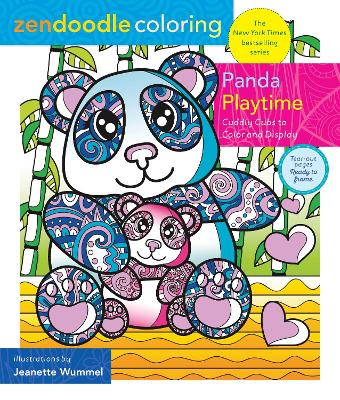 Book cover for Zendoodle Coloring: Panda Playtime