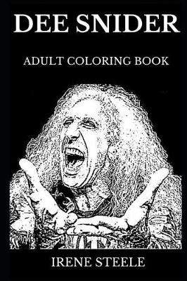 Book cover for Dee Snider Adult Coloring Book