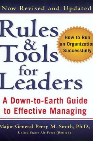 Cover of Rules and Tools for Leaders (Revised)